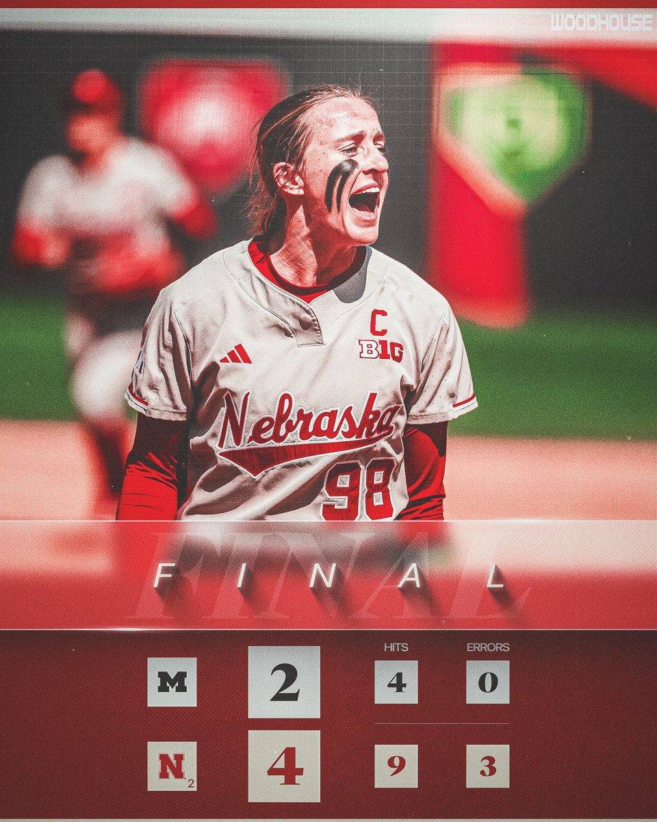 Nebraska Softball tweet media