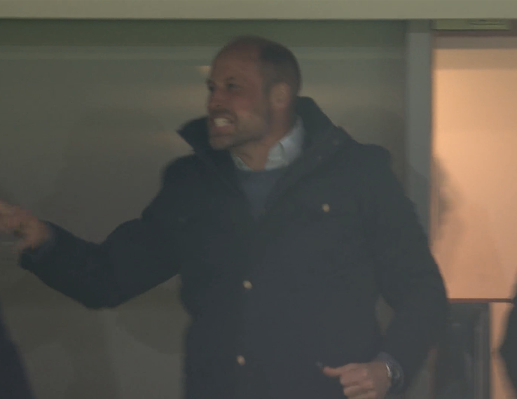 🚨 𝗡𝗘𝗪: PRINCE WILLIAM IS GOING MENTAL AFTER ASTON VILLA DOUBLED THE LEAD!