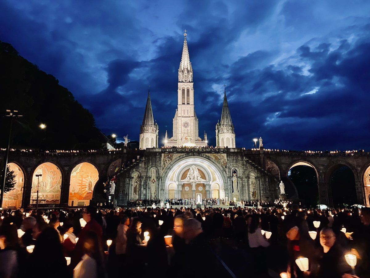 Will you please join me in prayer? We are in Lourdes and will put my wife in the water tomorrow. She was recently diagnosed with cancer and we are praying for a miracle. Thank you so much.