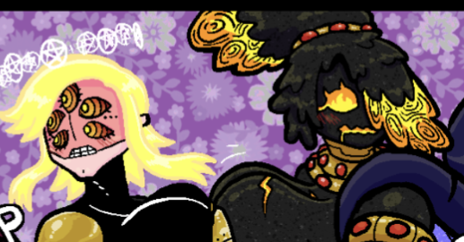 AmyTriangle's tweet photo. New comic up on the patreon featuring Witches (Fuu and 2 soon to be added patreon characters Anjellica and Moltarra). Here are some small teasers if you want to see in full join the Patreon: https://t.co/d0WQW4eKQO https://t.co/CPhDm2Y8BP