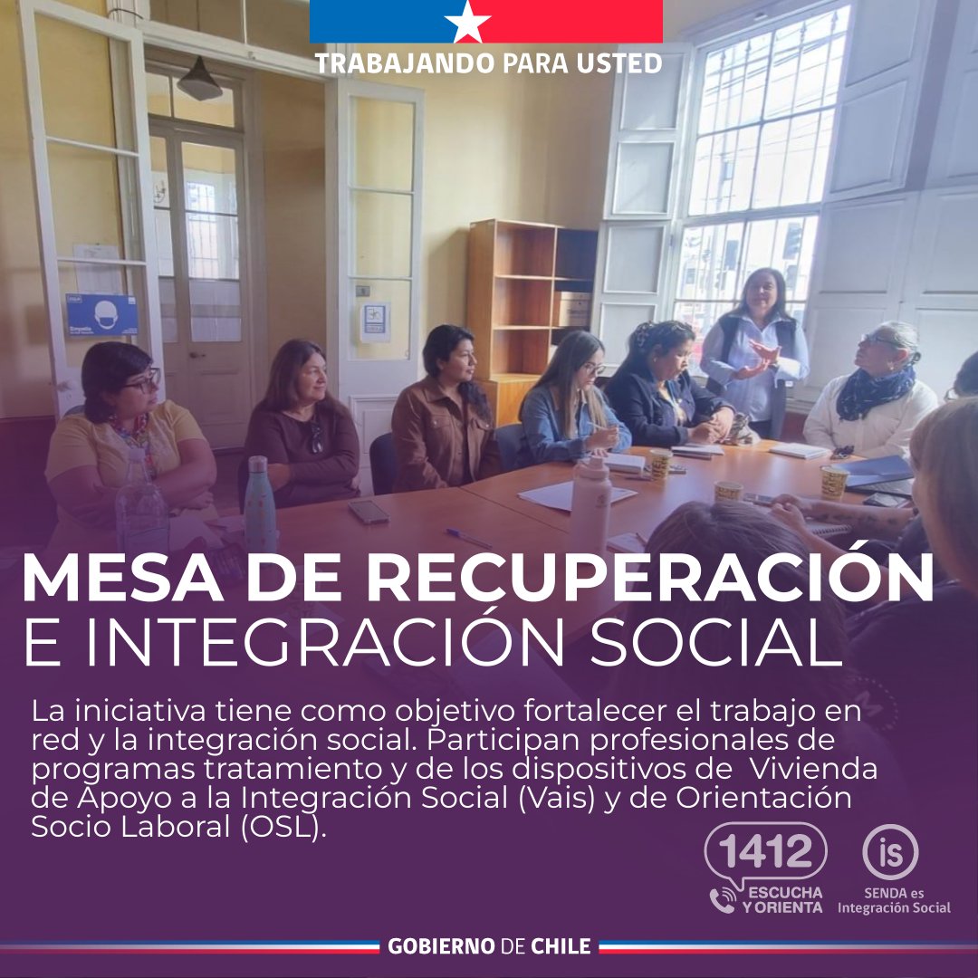 Senda_Tarapaca's tweet photo. Trabajar en red hace la diferencia.
Seguimos generando espacios para coordinarnos mejor y apoyar de forma más efectiva. https://t.co/uowkqJcskb