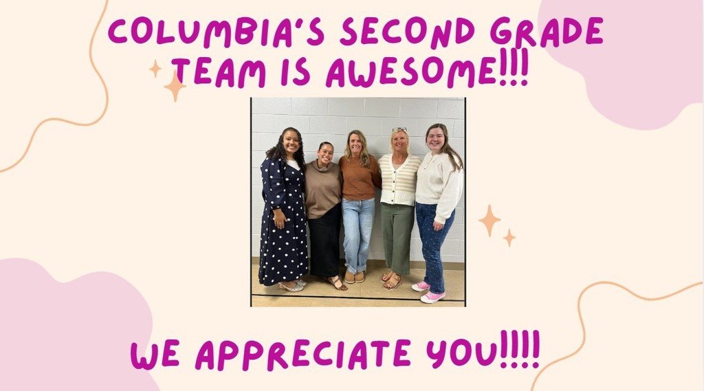 Columbia_AP's tweet photo. Today we celebrate our Intervention Team and our 2nd Grade Team!!!!!! https://t.co/icWb3g5e4f