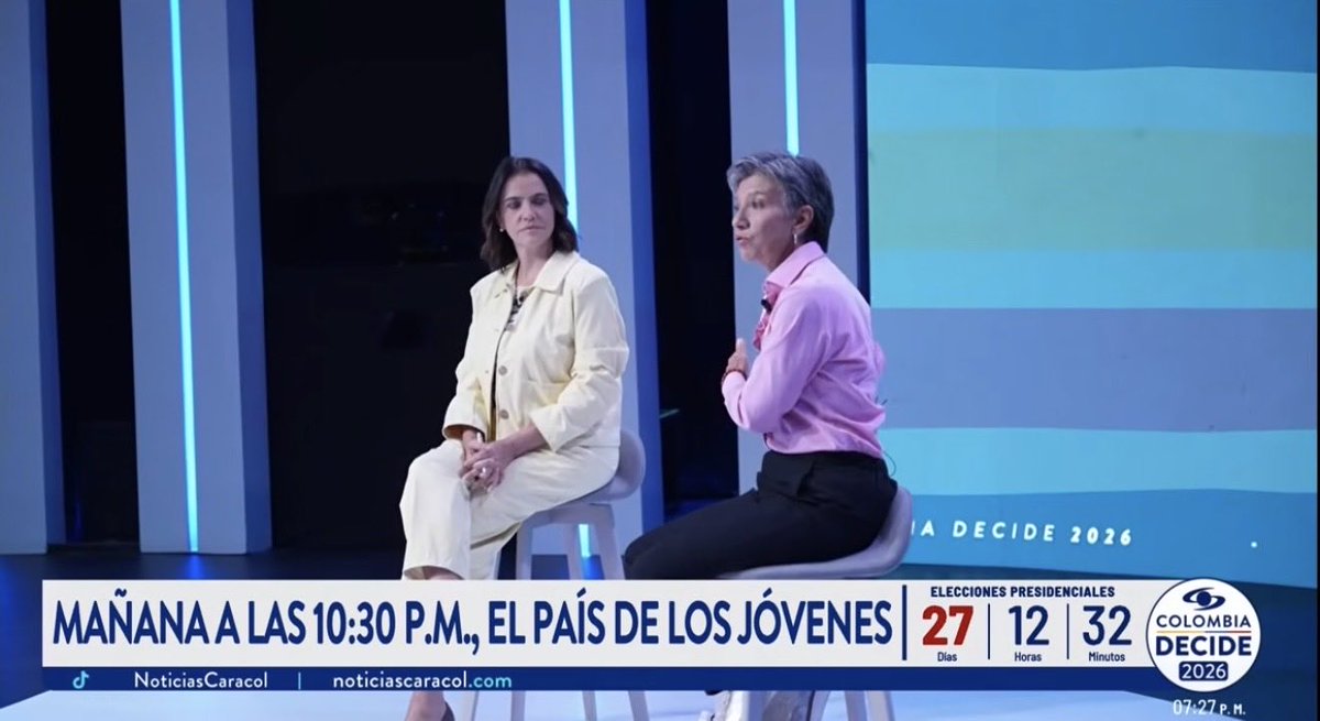 El País de los Jóvenes es uno de los espacios más especiales de cara a unas elecciones.

Bien por Paloma Valencia, Abelardo de la Espriella, Claudia López y Sergio Fajardo que dieron la cara y se sometieron a preguntas.

Nuevamente, para sorpresa de nadie, Iván Cepeda no asistió.