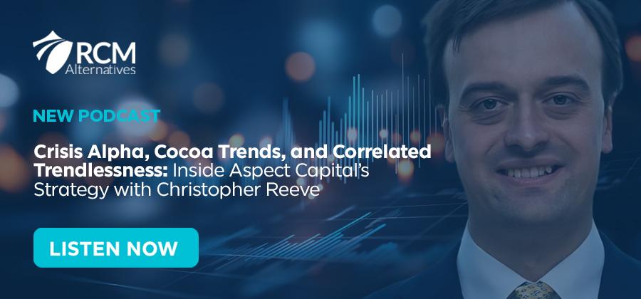 rcmAlts's tweet photo. New Episode: Christopher Reeve of @AspectCapital on why trend isn't too big or too simple, cocoa and silver finally paying off, skipping the long-equity bias, and the case against stops.
https://t.co/RkYzAWa5aY https://t.co/3FX8OVjq5n