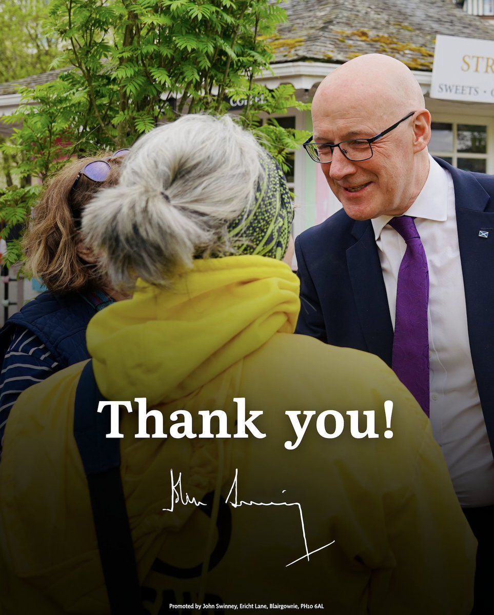 John Swinney tweet media