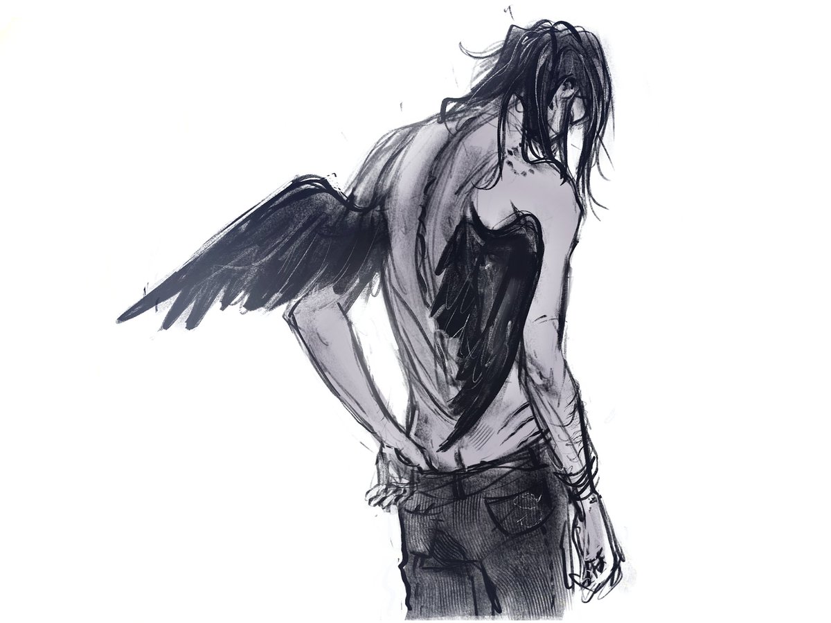 Lilioti20's tweet photo. Common Raven. animals au 1/? 

Or a snake? A rat? A shark? Or a jackal? ◔‸◔? What do you think? #silco #arcane #vander #vanco #zaundads https://t.co/4L9kwwf60b