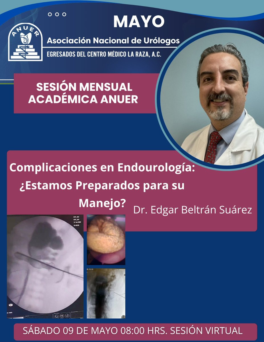 Asociación Nacional de Urólogos Egresados Raza tweet media