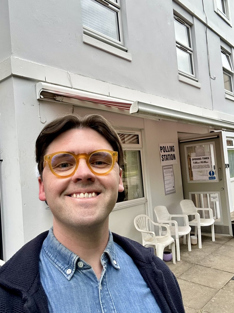 JoshuaGodfrey's tweet photo. Voted 🗳️

It’s time to end the Lib Dems’ one-party domination of Cheltenham. https://t.co/wXAgJW6jYY