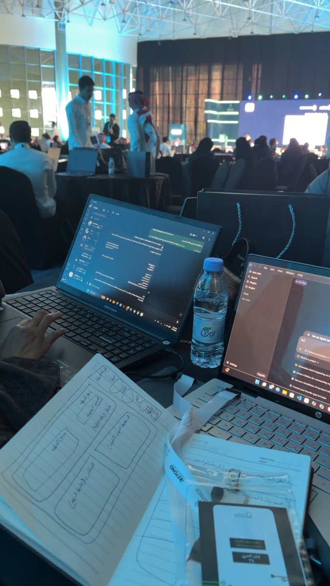1laynn's tweet photo. Day 1 ✔️

#Agenticthon
#اجنتكثون https://t.co/iGYAgqrb0e
