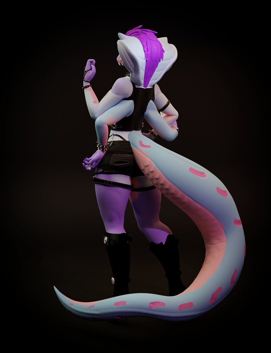 Sijder111's tweet photo. New OC - Natalie. She is a snekity snek https://t.co/G56bjWwqbS