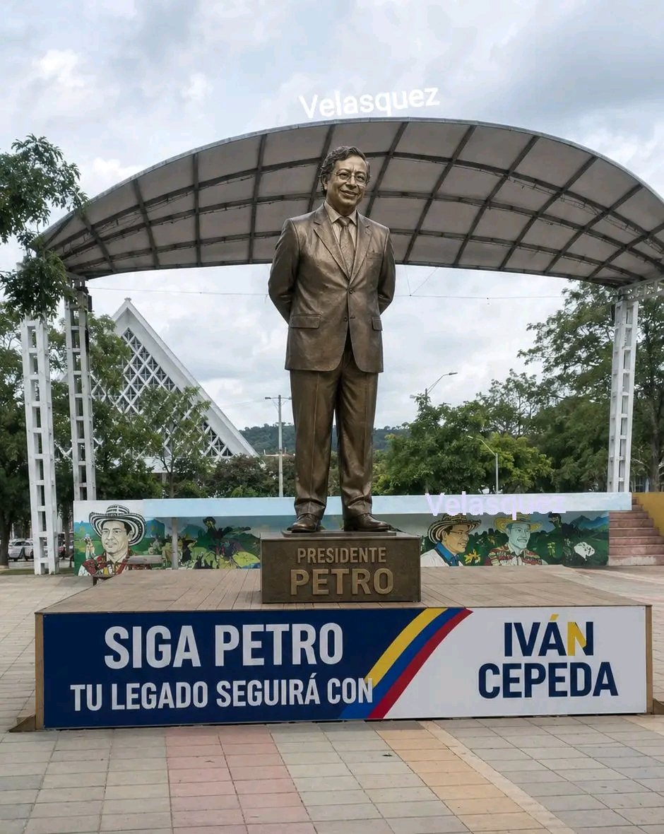 Está maravillosa iniciativa debería ser replicada por todo Colombia. En San Jacinto, Bolivar le hicieron una estatua a <a href="/petrogustavo/">Gustavo Petro</a>, un hombre que luchó por el pueblo y dejó una huella que jamás será borrada. Hoy su legado continúa con Cepeda, próximo presidente de Colombia.