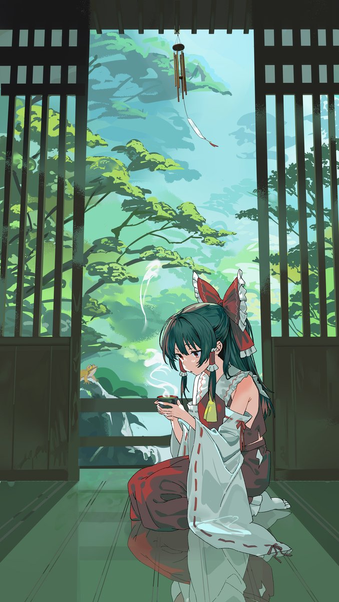 EvWuCibNWtswaad's tweet photo. day3
Hakurei Reimu 
 #東方Project #touhouproject https://t.co/jfm2MtvfBq