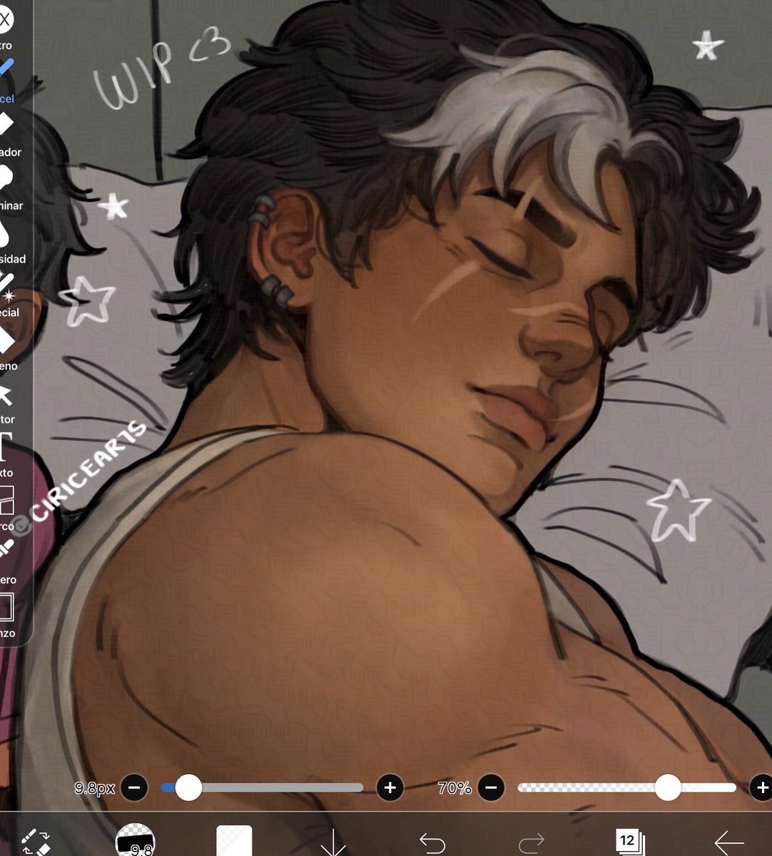 ciricearts's tweet photo. sleeping beauty #jasontodd #redhood #wip https://t.co/ZYvtiX4CdG