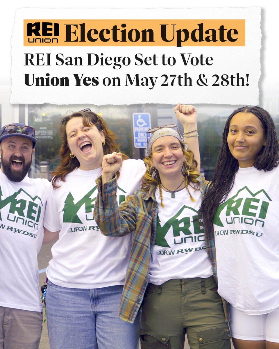 REI Union tweet media