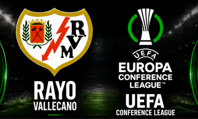 GradaBpro's tweet photo. 🏆 HISTORIA DEL FÚTBOL.

El @RayoVallecano se mete en la FINAL de la Conference League. Su rival será el Crystal Palace.

El fútbol de barrio está de fiesta. Vallecas disfruta.
