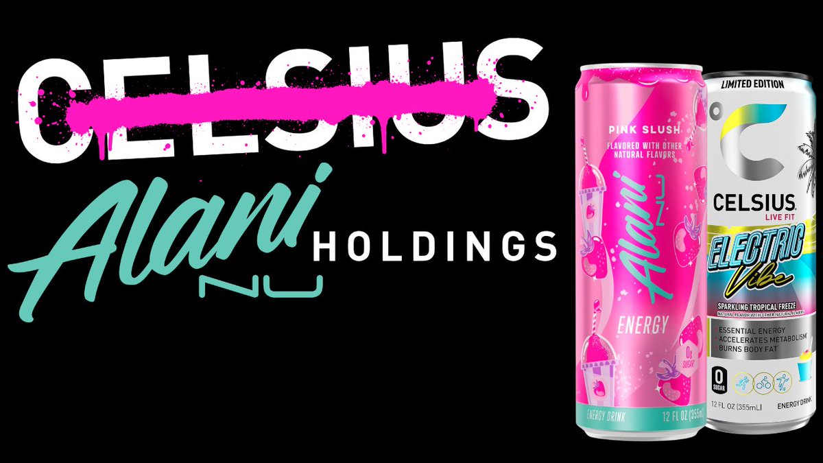 How long before CELSIUS is forced to swap corporate naming to Alani Nu ...