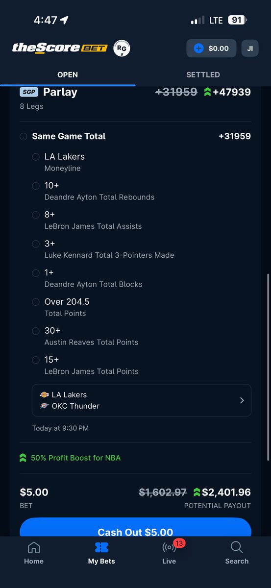THANK ME LATER LAKERS IN 5