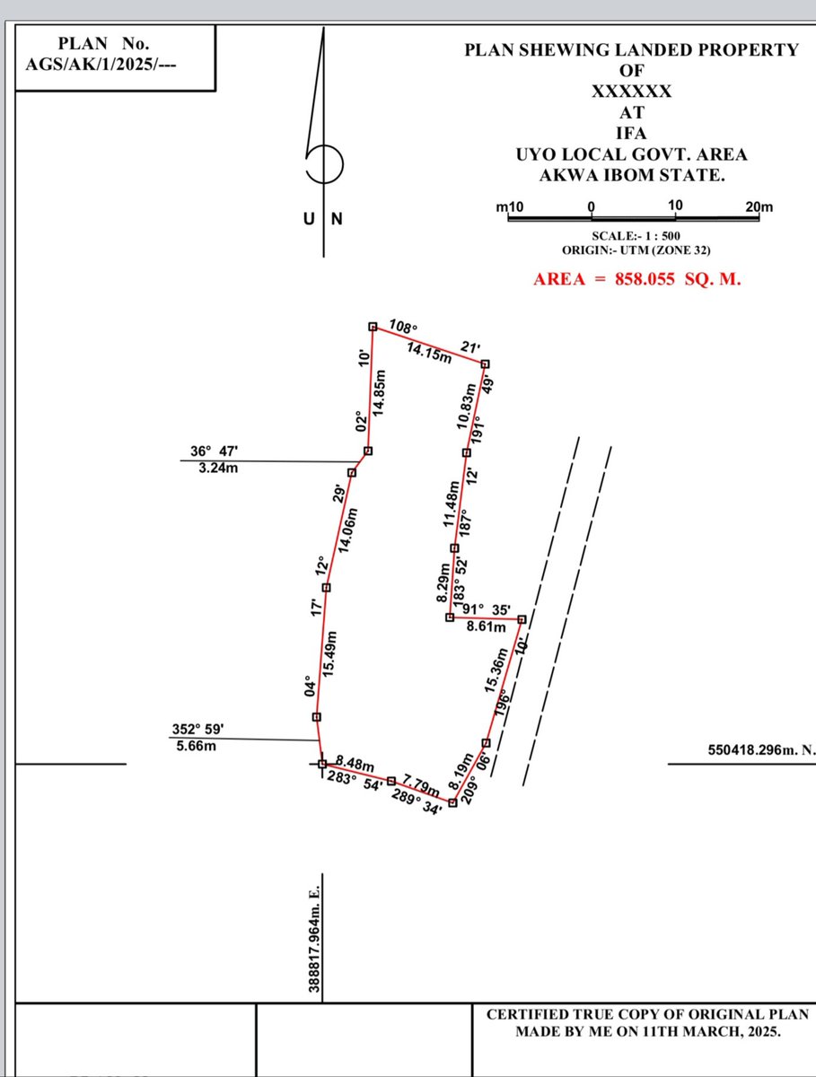 talk2frezie's tweet photo. Distress sales 
A plot of land measuring approx 850sqm located at ifa off oron rd, uyo. Price 15million naira. In a built up neighborhood, dry and level land. Contact- Ifreke Bassey Consulting Estate Surveyors n valuers 51Brooks street uyo. 08064 764146 https://t.co/B3ew6iIPQy