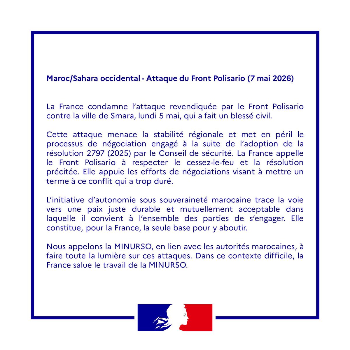 La France à l'ONU 🇫🇷🇺🇳 tweet media