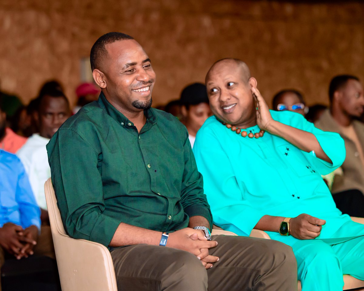 gen_zcomedyshow's tweet photo. @muhindee Our special guest of #meetmetonight @Jadouwihanganye Min. of State in @RwandaInfra is right here!
Get ready for an insightful #meetmetonight session.
#genzcomedyshowkigali is happening now.
Powered by MTN Yolo. https://t.co/P9CnK5XBfn