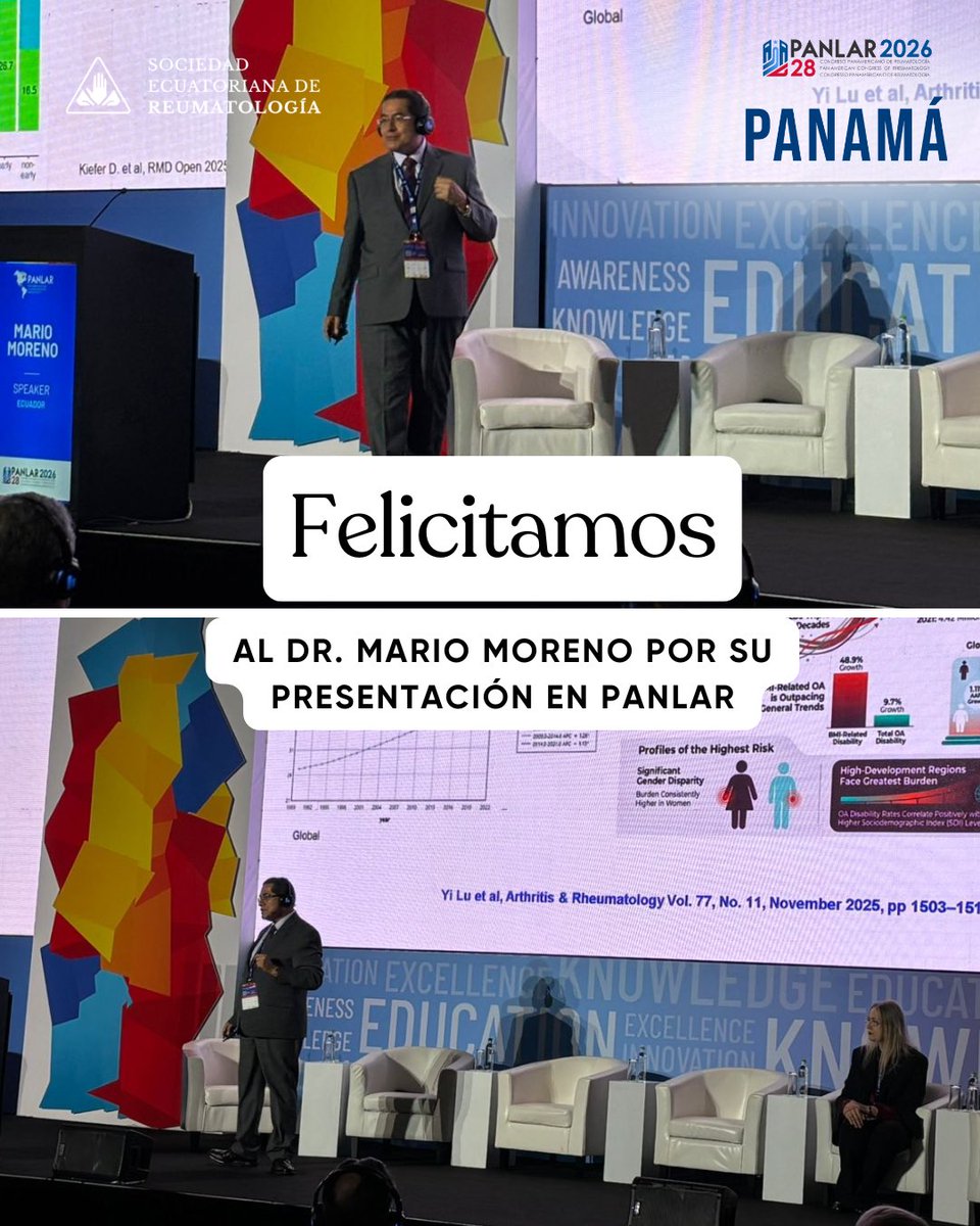 Sociedad Ecuatoriana de Reumatología tweet media