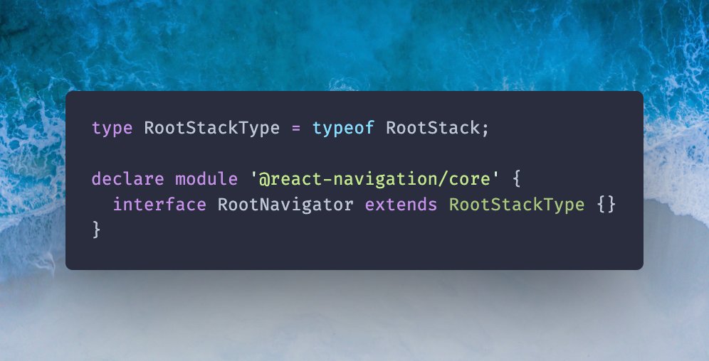 React Navigation tweet media
