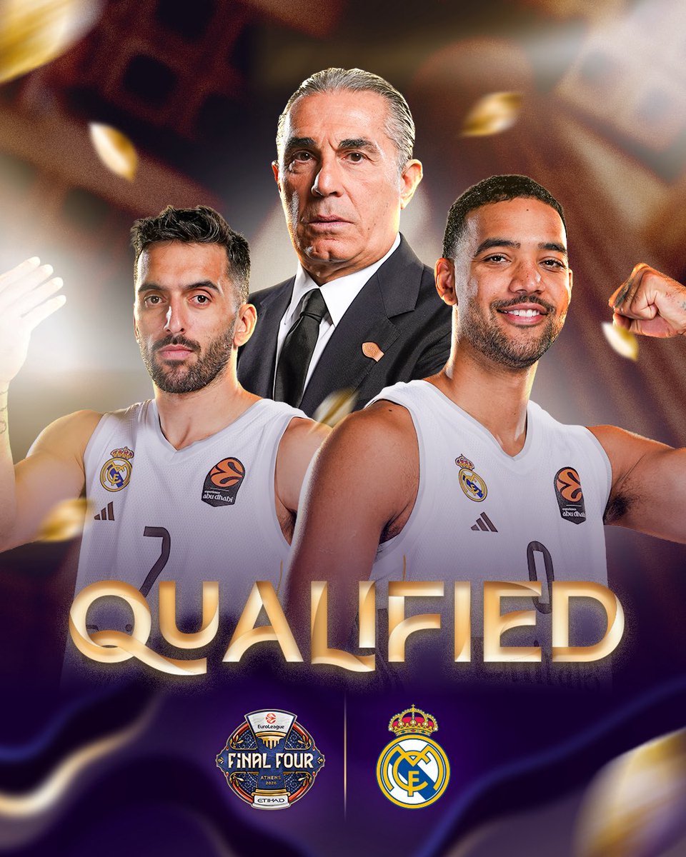 🎖️ The 2026 EuroLeague Final Four ticket SECURED, <a href="/RMBaloncesto/">Real Madrid Basket</a> is ready to compete for the ultimate goal! 

#F4GLORY
