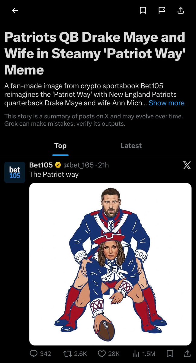 Hey <a href="/X/">X</a> you kind of fucked this one up. Go Pats though #patsnation