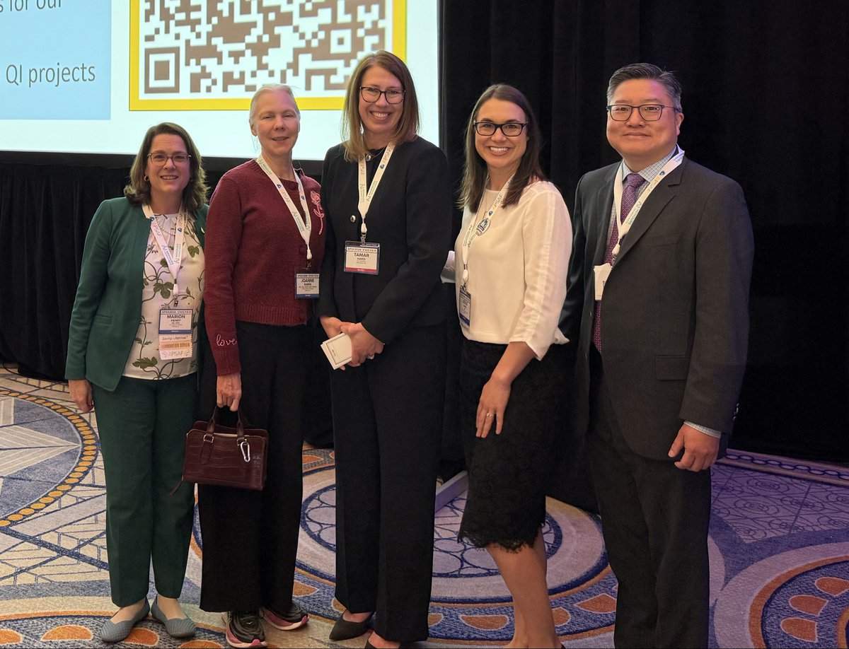 mcwhmd's tweet photo. Leaders of Advocacy for @APSASurgeons with Tamar Haro after her address at the Advocacy Symposium encouraging us all to get involved: Whether you have 5 mins, 5 hrs or 5 days, Speak Up for Kids! #APSA26 @KWGOW @LeslieKnod Joanne Baerg. https://t.co/Fccki8YADg