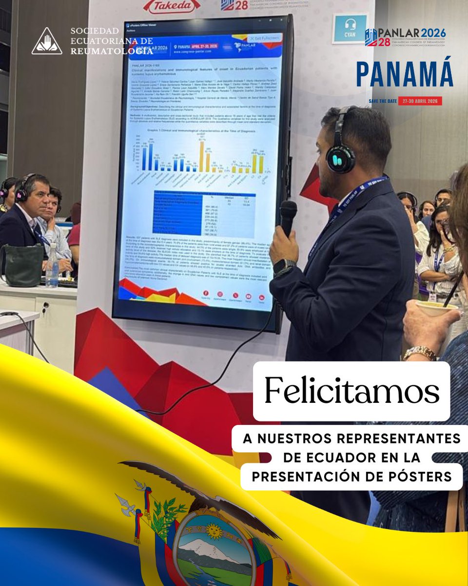 Sociedad Ecuatoriana de Reumatología tweet media