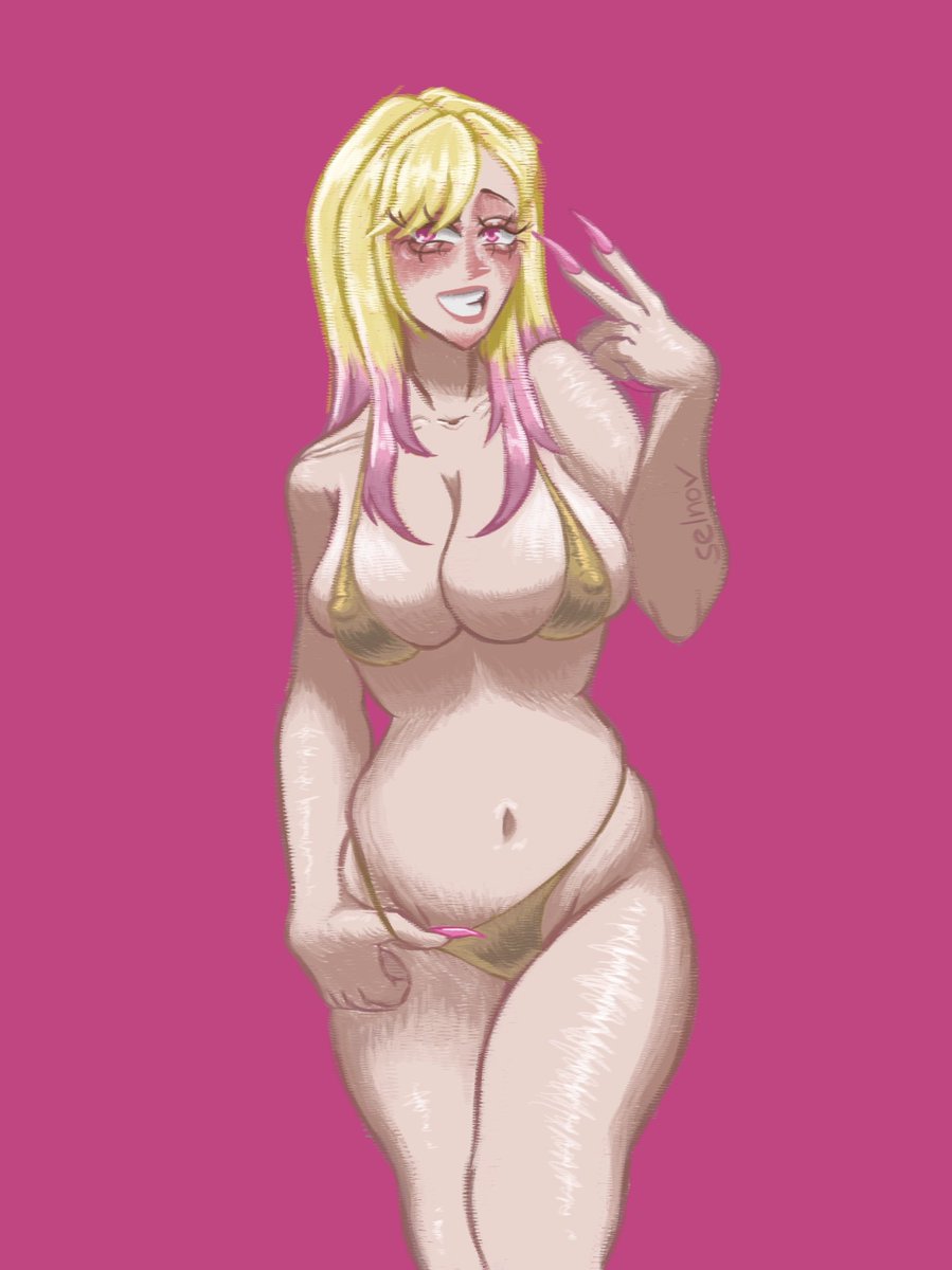 seln0v's tweet photo. golden week marin (NSFW version on Patreon and Kofi)
#golden_week #gold_bikini #marin_kitagawa #marin #my_dress_up_darling https://t.co/bDTeAIMXbg