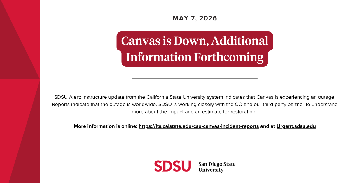 San Diego State University tweet media