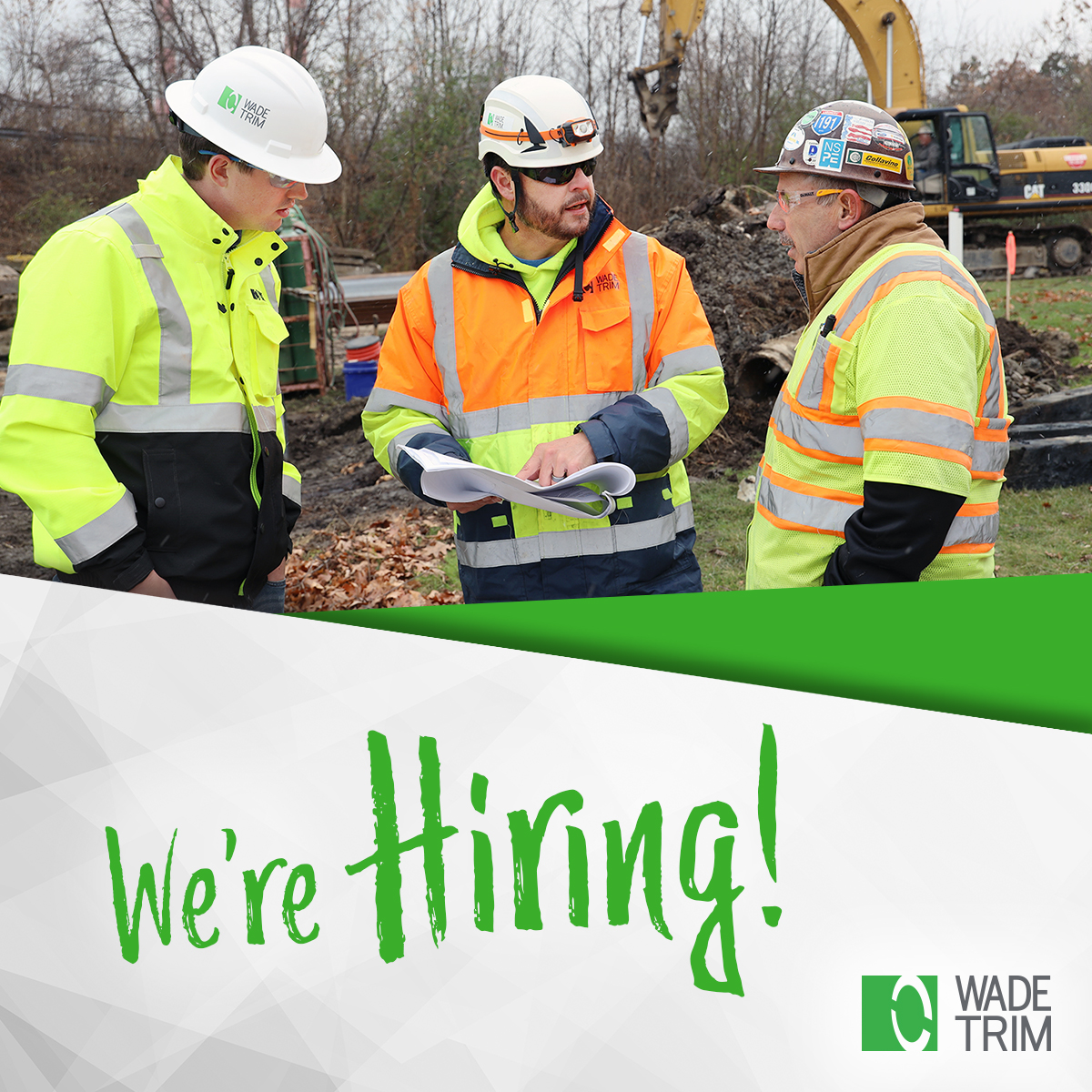 WadeTrim's tweet photo. Join us and build a brighter future! In-demand jobs:  
Sr PM -OH 
Const. Inspec. –GA/FL 
Const. Mgr. –GA 
Asst. Acct. Mgr –MI
Entry Civ. Eng. -PA
Pro. Plnr -MI
Struct. Brdg. Eng. -OH/MI
Resident Proj. Rep -FL
Pro. Nat. Gas. Eng -MI

Learn more: https://t.co/oD0krolzkg https://t.co/IIl7OhBw0X