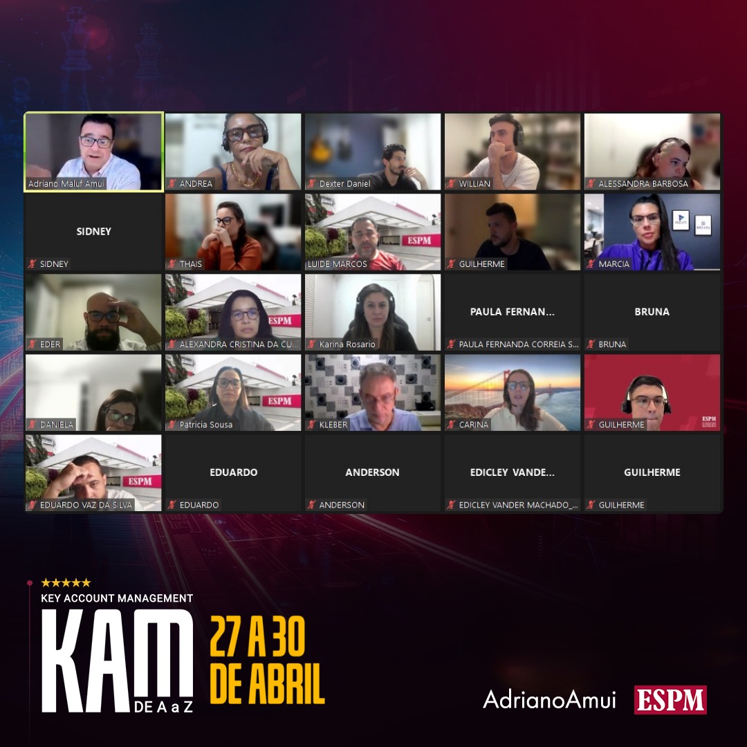 aamui's tweet photo. Encerramos na última semana a turma de Abril do curso de KAM de A a Z na ESPM. Foi uma turma marcante.
 
Obrigado a cada participante e à ESPM pela parceria de tantos anos. A próxima turma já está sendo desenhada.
 
Foi um privilégio.

Link: https://t.co/jEOxA40LuU https://t.co/u1rzKH3Msx