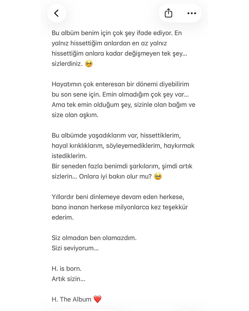 HADİSE tweet media