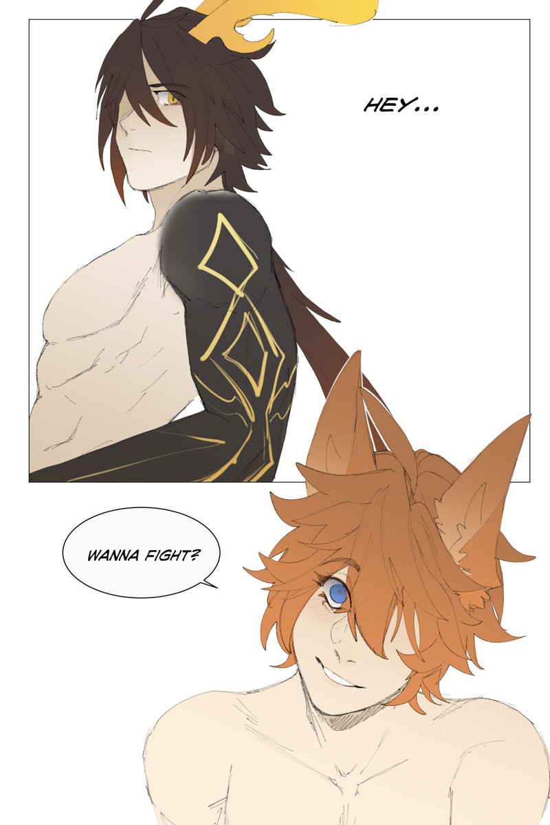 austriaandriux's tweet photo. #zhongchi 
Are you sure, little fox? https://t.co/5DpQKcTsXw