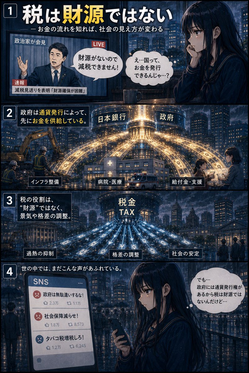 税は財源ではない