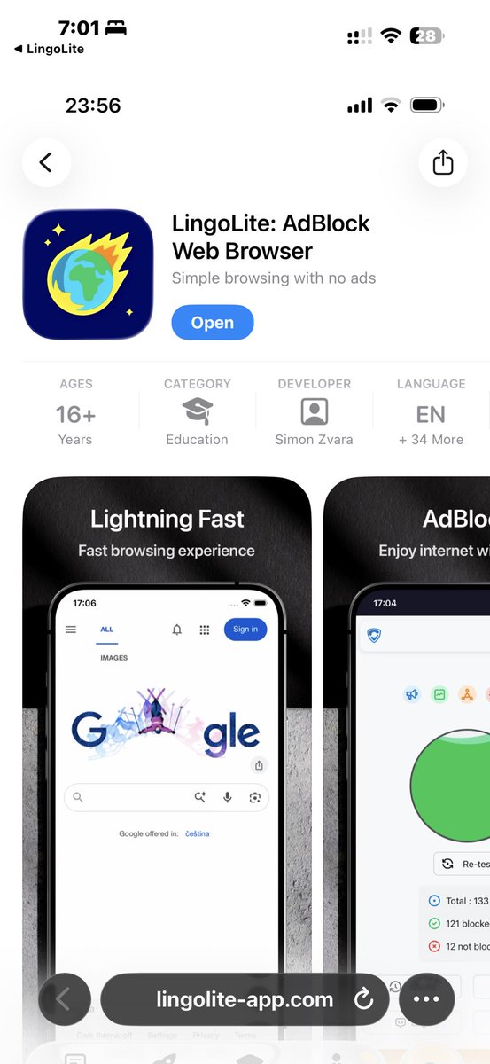 PParkerSpM's tweet photo. Get LingoLite on the App Store to do your Duolingo with no ads and unlimited energy for free!

Download now: https://t.co/Atqz9GHURX https://t.co/xp0MQeXTmf