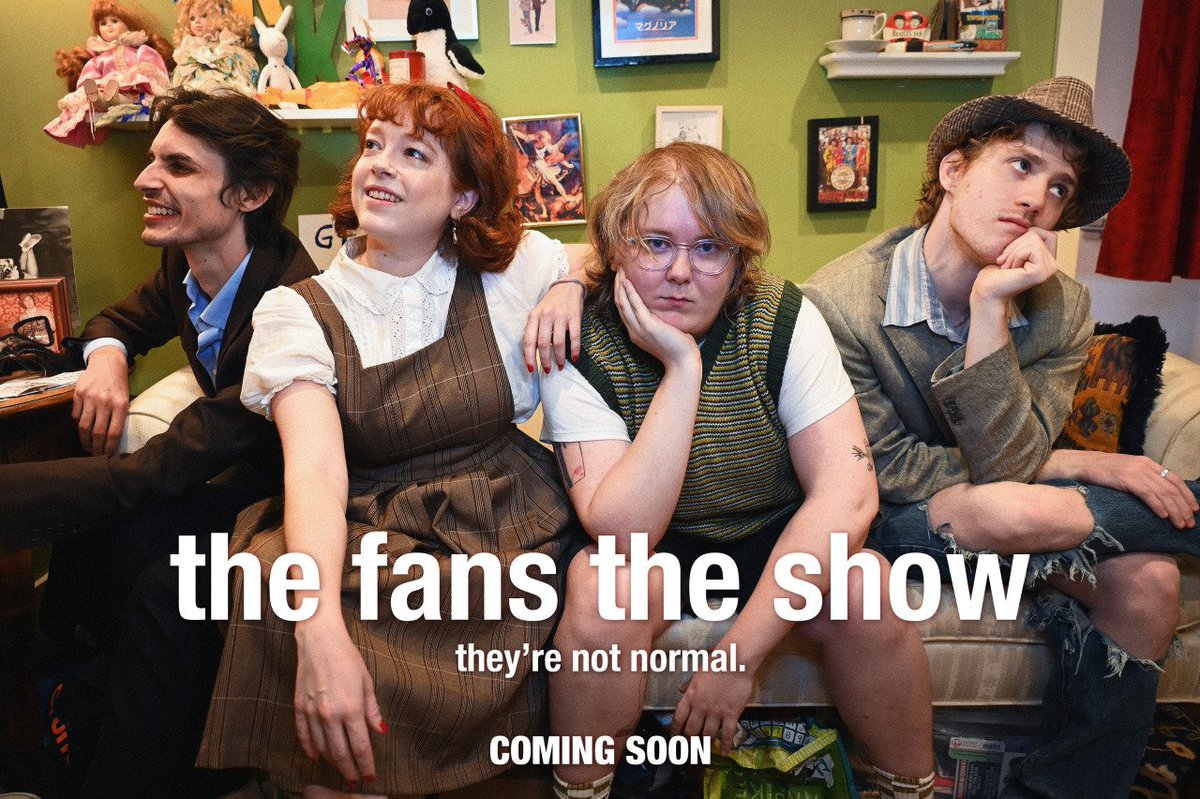thefanstheshow's tweet photo. "I think that I may be the voice of my generation... or at least a voice of a generation." 
— Hannah Horvath  
— Lena Dunham 
— The Fans from The Fans The Show https://t.co/pYCweQLRYt