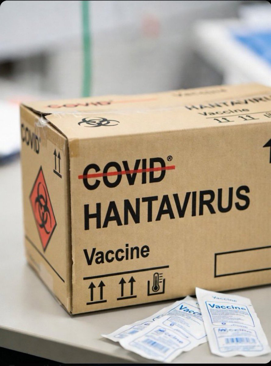 TuiteroSismico's tweet photo. No me extrañaría que en los próximos días avisen que ya está la vacuna contra el HantaVirus … “casualmente” 😉 😉 https://t.co/imYj5eTI59