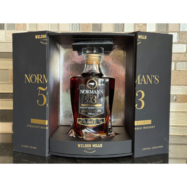 SpiritsReviews's tweet photo. -> @Weldon_Mills Distillery “Norman’s 53” Barrel #2
Spirit of the Year and a Platinum Award winner at the 2026 San Diego International Spirits Competition. 
95 Points
https://t.co/j1XxIRM7pL
See all @SDWineChallenge awards at https://t.co/q1I7OQ9ZtJ https://t.co/jn505vu1XO