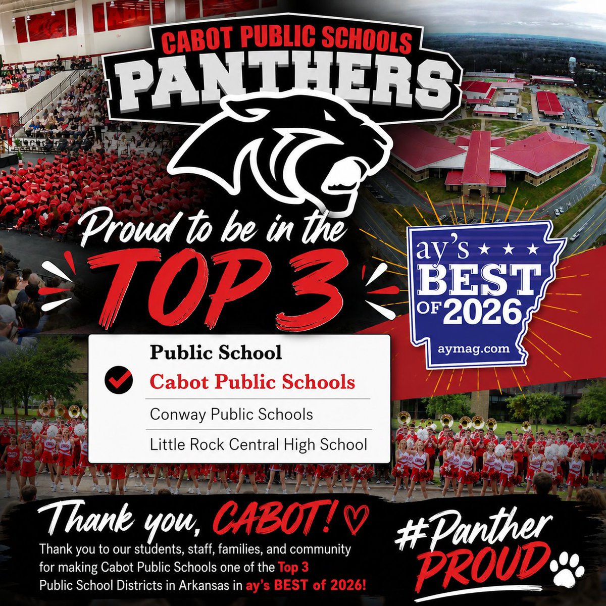 Cabot Public Schools tweet media