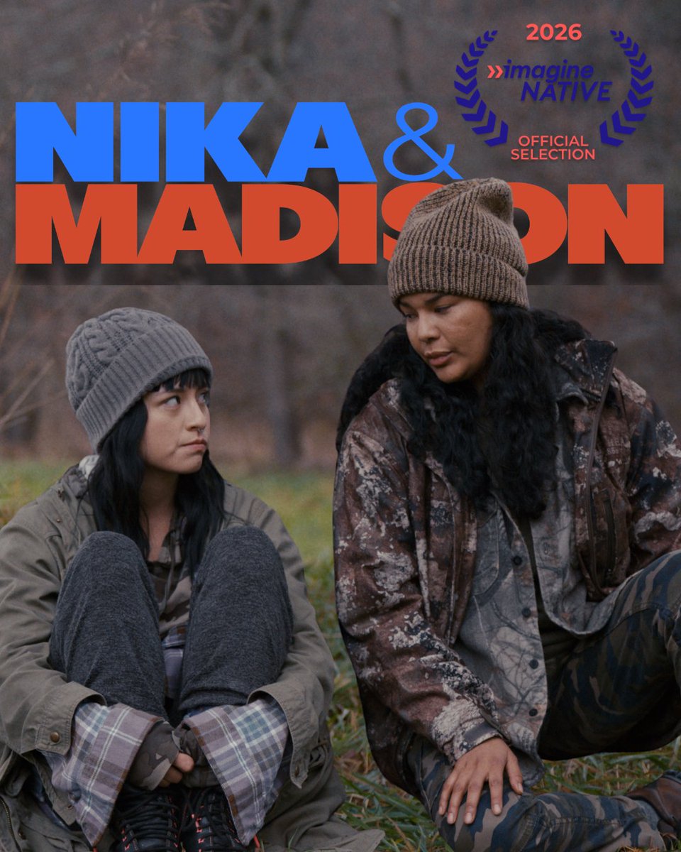 gametheoryfilms's tweet photo. Nika &amp; Madison screens at imagineNATIVE this June. So proud to bring this story to one of the world's most important showcases for Indigenous film. #NikaAndMadison #imagineNATIVE #IndigenousFilm https://t.co/AaXWBKbqzW