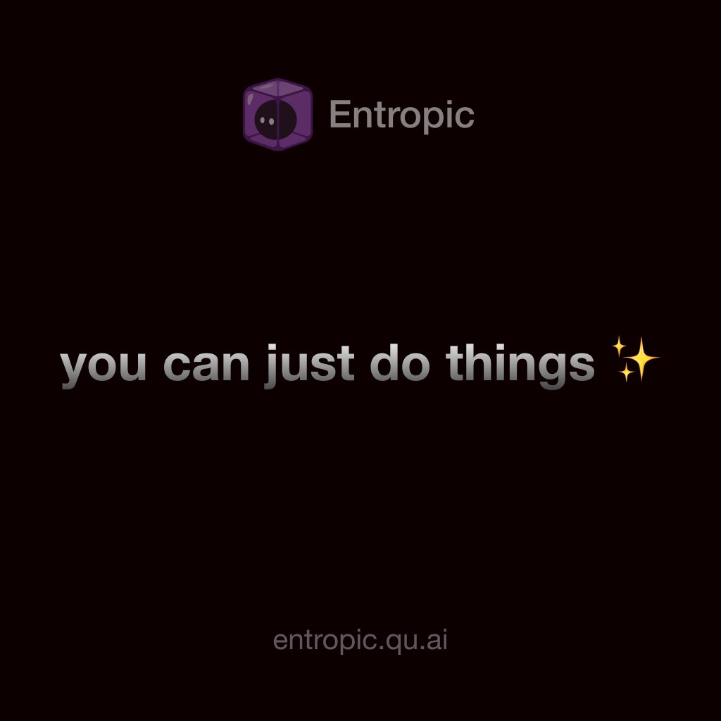 Entropic tweet media