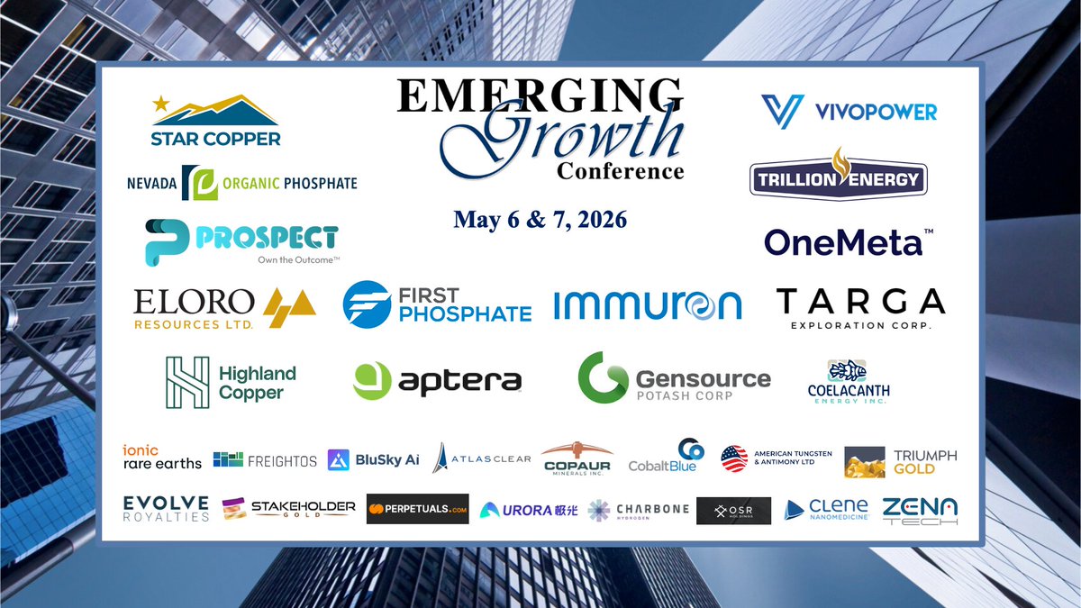 Emerging Growth Conference tweet media