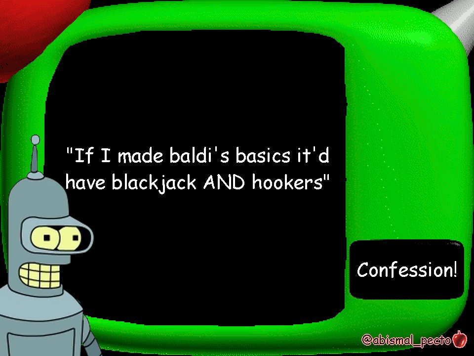 Baldi's Basics Confessions! tweet media