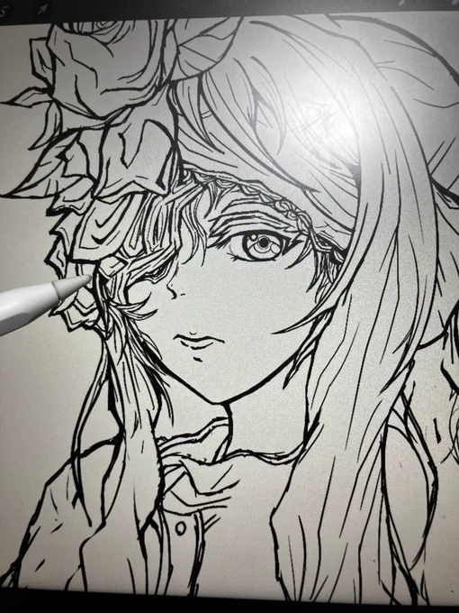 おはようございます🌞
修正中です
#イラスト
#wip 