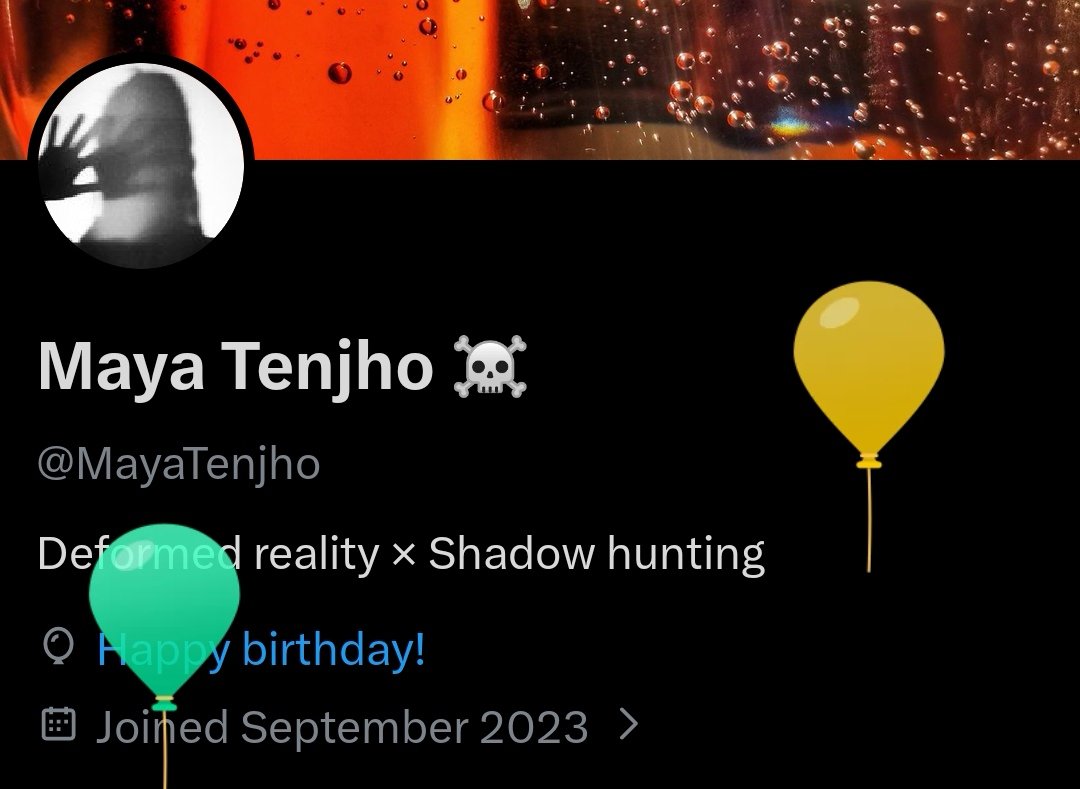 Maya Tenjho ☠️ tweet media