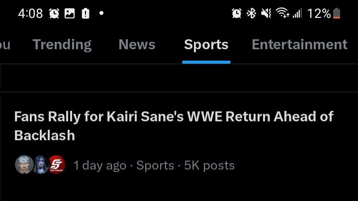 icaughtfyre's tweet photo. Kairi's triple trending right now, but can the live crowd keep this energy for Backlash? 🙏

#WeWantKairi #KairiSane #BringBackKairi #KairiMovement #WWEBacklash https://t.co/63xBQwNzCe