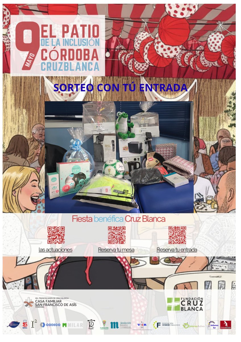 casa_asis's tweet photo. SOTEO CON TÚ ENTRADA: con el número de tú entrada participas en el sorteo de este lote de productos valorado en más de 400€. Balón de Córdoba CF firmado, lote de pequeños electrodomesticos, traje de agua y guantes de moto, productos para bebes, anillos, localizador gps... https://t.co/4XVOpUnYpp